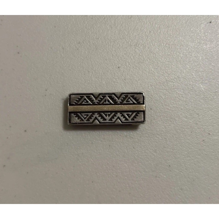 Calvin Begay Navajo 14k Gold Sterling Silver Vintage Money Clip 23 Grams